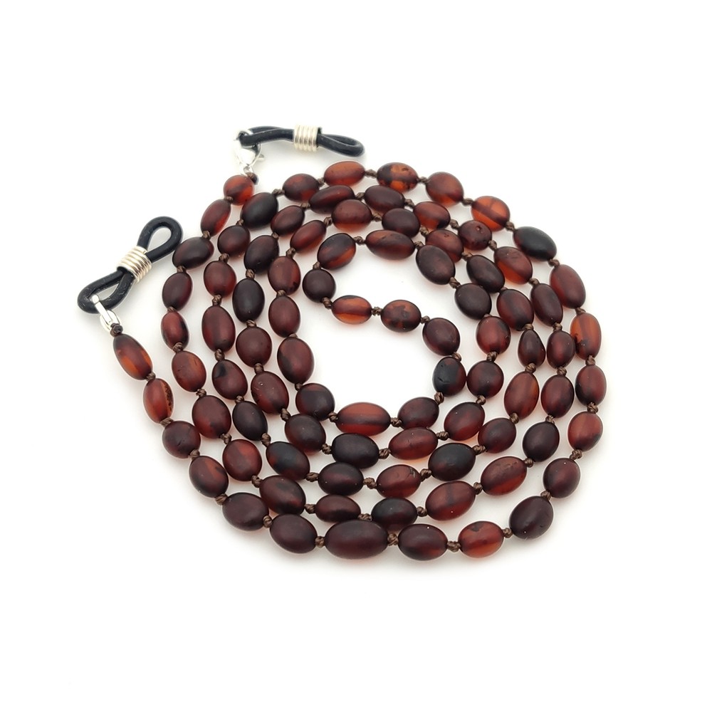 1,Шнурок для очков 5 в 1, янтарь